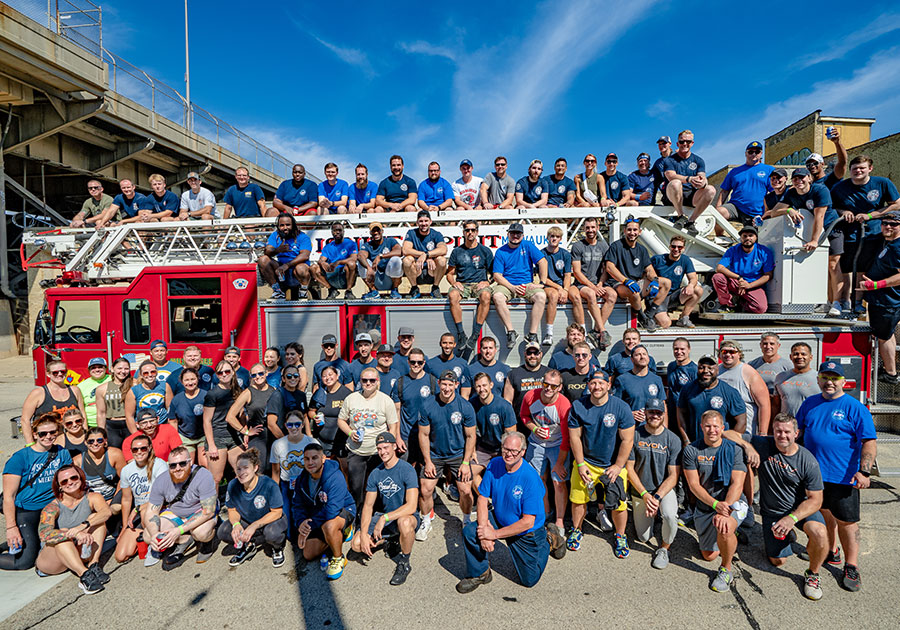 Firefighter Truck Pull